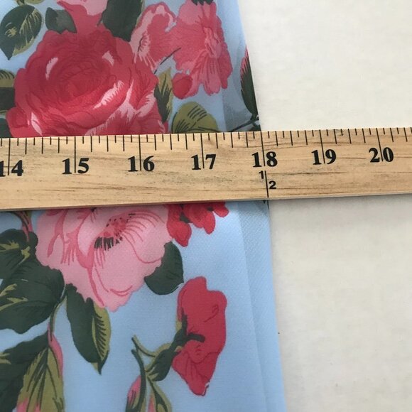 Meghan Matthews Floral Chiffon Dress - Picture 10 of 11